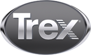 composite fencing - trex logo