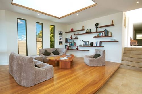 Structural Pine Sunshine Coast - open plan living room