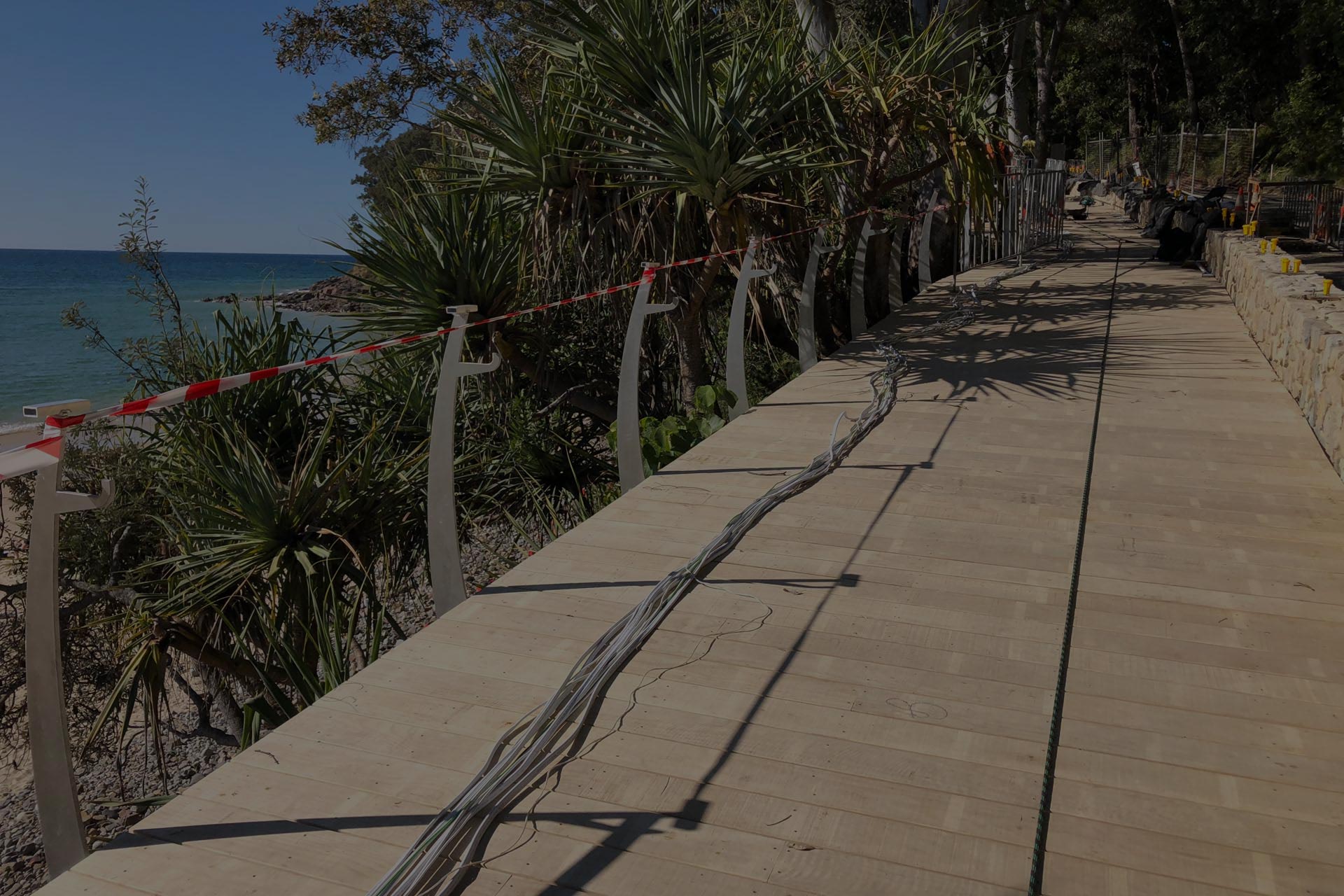 merbau decking beach deck walkway