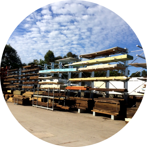 certified timber suppliers - view of timber yard